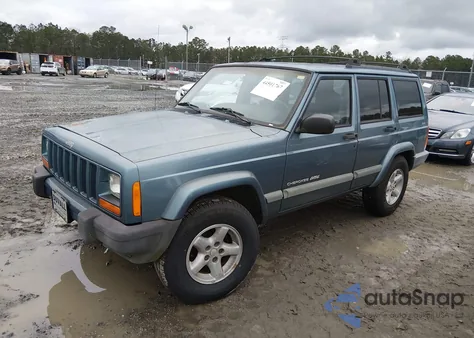 1999 Jeep Cherokee Classic/Sport из США, поврежденный, VIN 1J4FF68S5XL574789